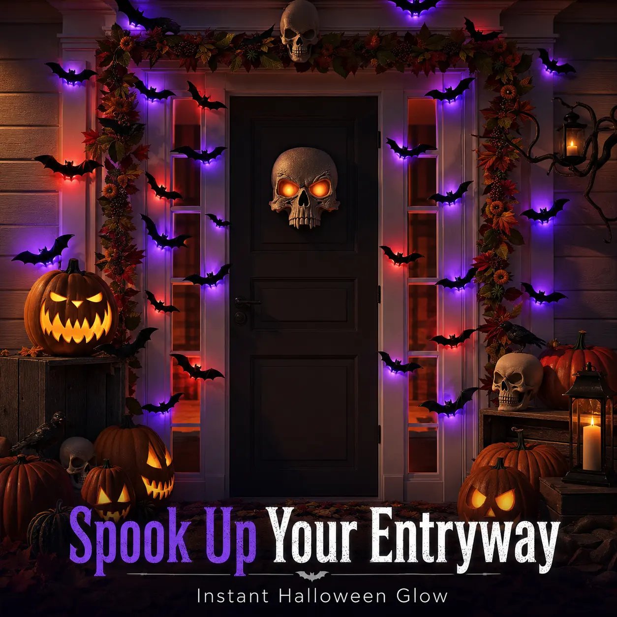 🦇 Halloween Sale: 3D LED Flying Bat Wall Decor – Create a Spooky Atmosphere in Minutes