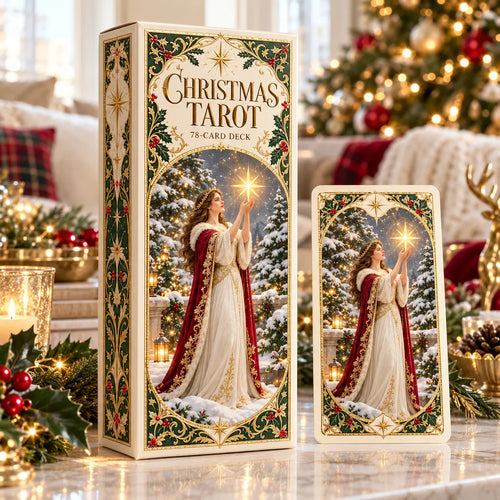 🔮 Yuletide Tarot Deck | 78 Festive Cards & A Guided 12-Day Holiday Ritual🎉