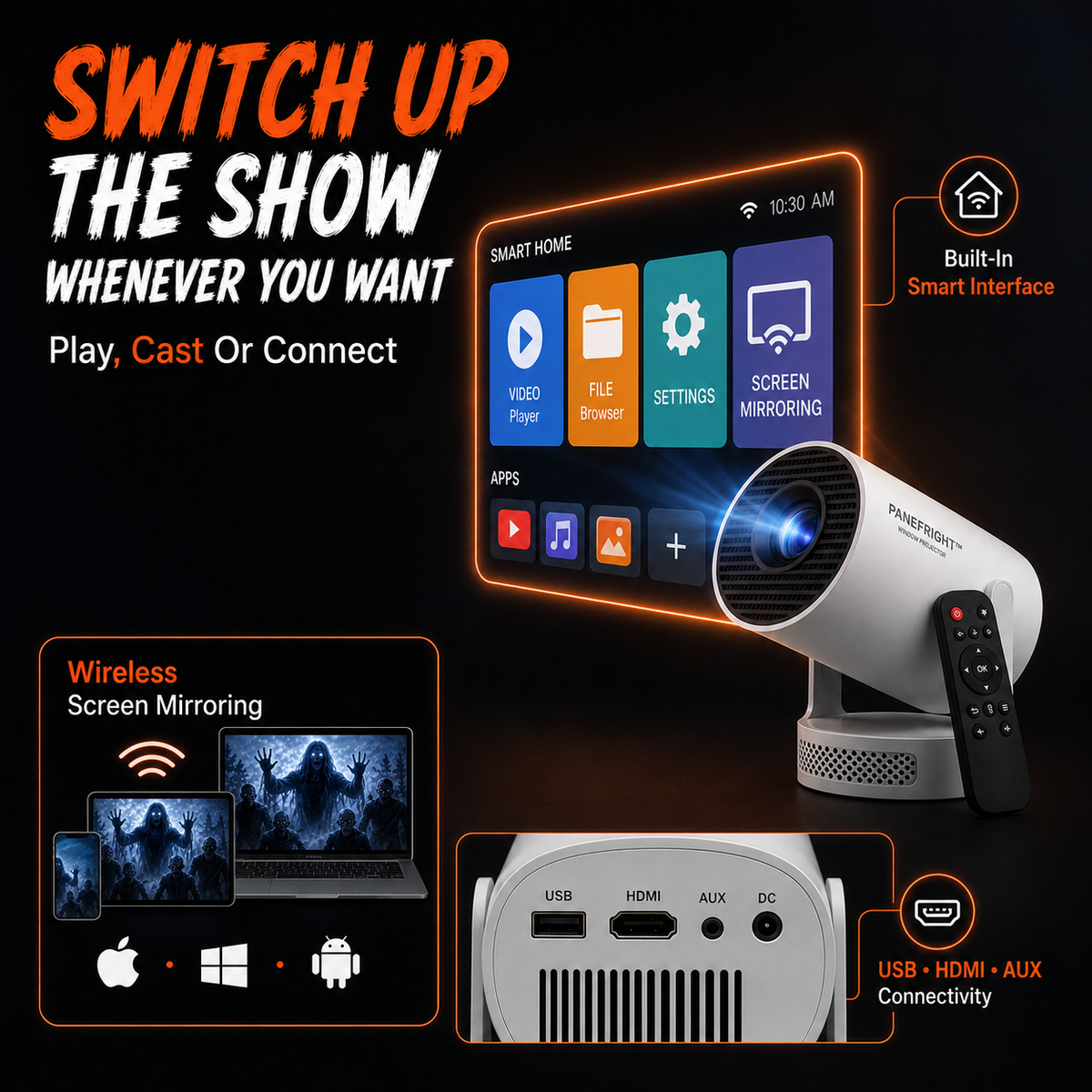 🎃Hot Sale👻 Halloween window projector