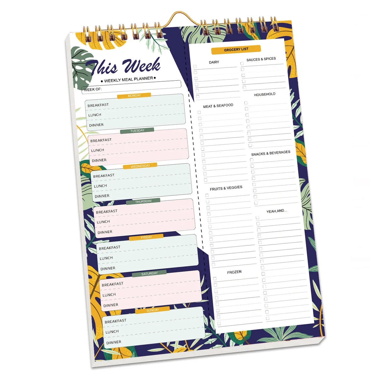 Weekly Meal Planner – Simplify Family Meals & Grocery Planning