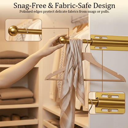 2026🗄️Valet Rod for Closet Pull Out