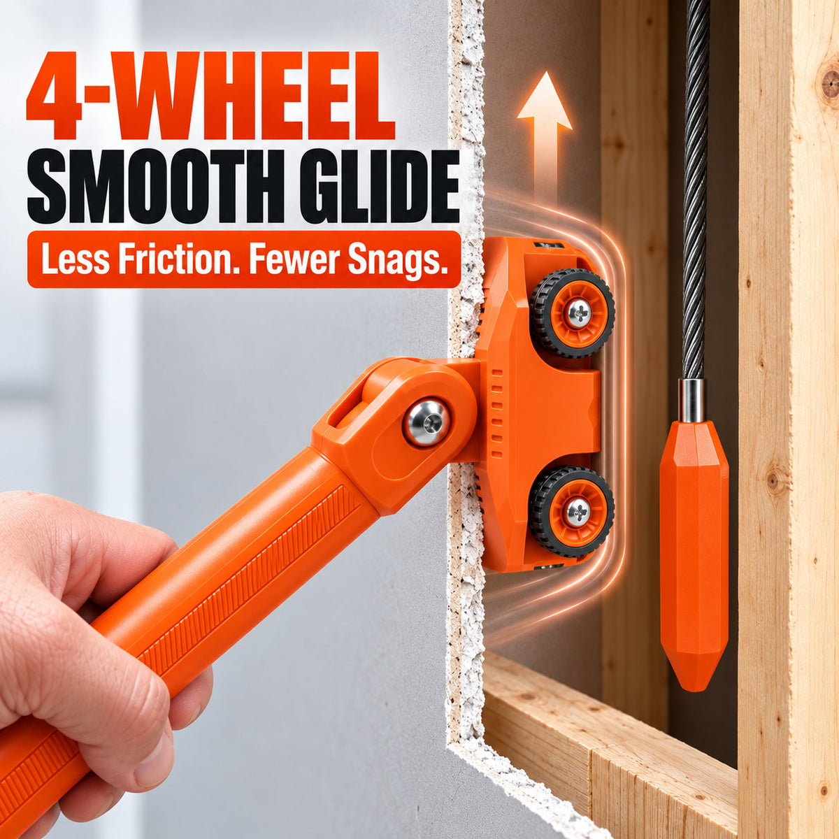 🧲Magnetic Wire Puller with Wheels