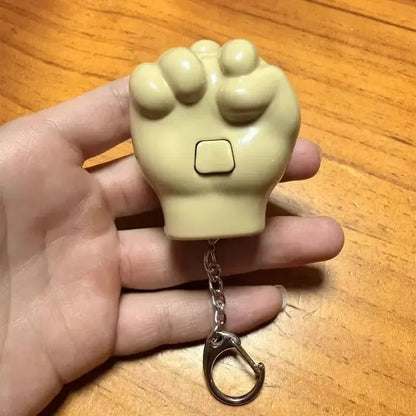 😂 Looks Innocent... Until You Pull It! – Retractable Middle Finger Pendant