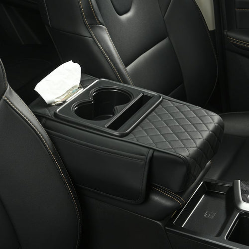 🔥Limited Time 50% Off✨Multifunctional PU Leather Car Armrest Box Mat