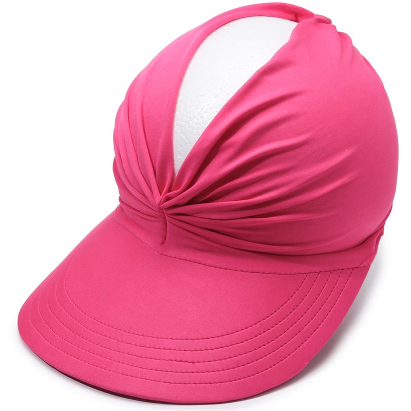 Sun Visor Ponytail Hat
