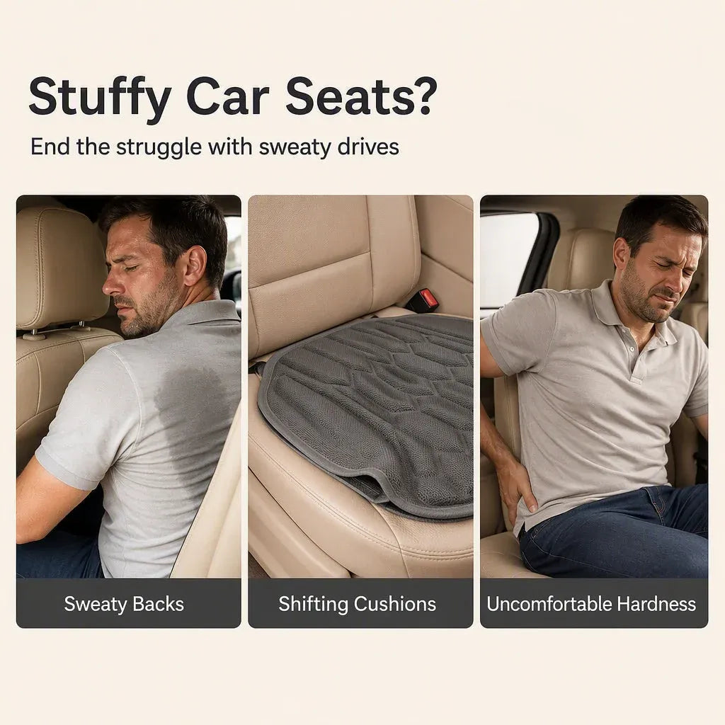 🏆🚗LAST DAY 49% OFF🌟🎁Cooling Car Seat Cushion