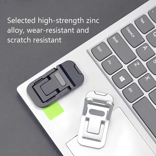 2 Pcs Zinc Alloy Foldable Laptop Stand