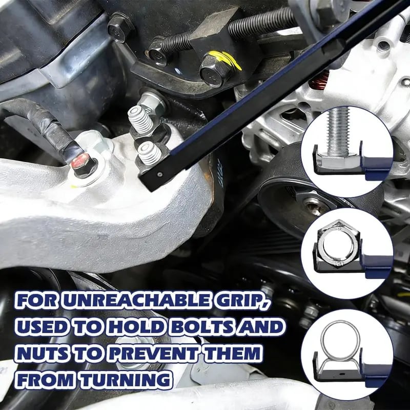 3-Piece Fork-End Wrench Extender Set for Clamps in Tight Spaces