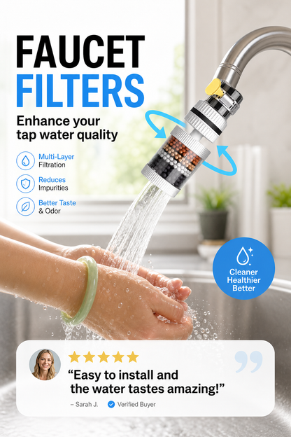 🔥Faucet Filters - Enhance your tap water quality