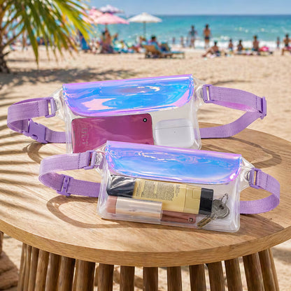 🌊 Clear Waterproof Fanny Pack 2-Pack –Secure, and Ready for All Your Water Activities