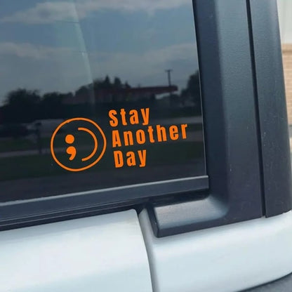 🔥LAST DAY 50% OFF - 🎗️Share Pack❤️ SAD Mental Health Awareness Car Decal (Set of 3)