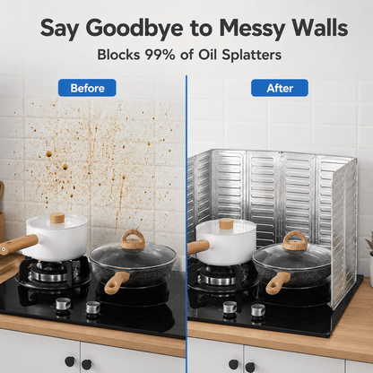 🎁Last Day Promotion 49% OFF🔥2-Pack Foldable Oil Proof Splatter Shield