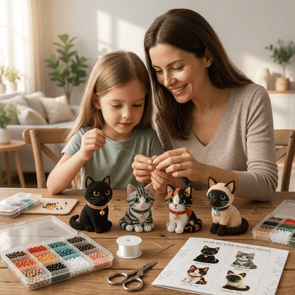 🔥3D Beaded Animal Craft Kit