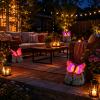 🥳SUMMER HOT SALE ✨🦋Illuminated Butterfly Stone Garden Light