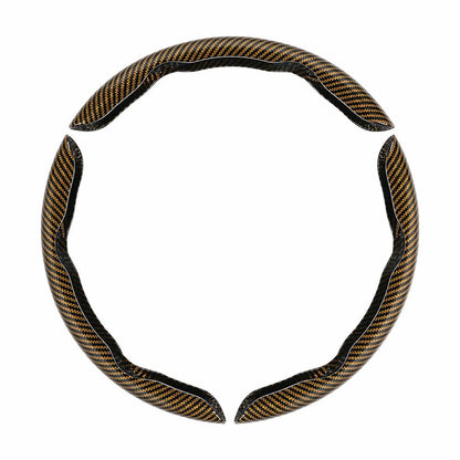 🎉Non-Slip Half Cover Car Steering Wheel Protector | Easy Clip On Installation