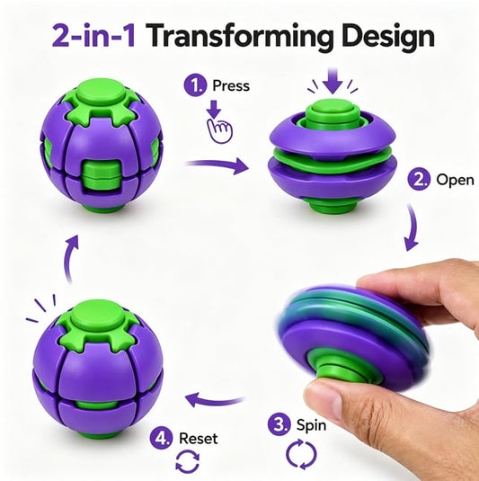 3D Printed Press Balls, Creative Splicing Balls, Desktop Decoration Ornaments, Ideas,Fidgets Spinners for Adults Anxiety Relaxing
