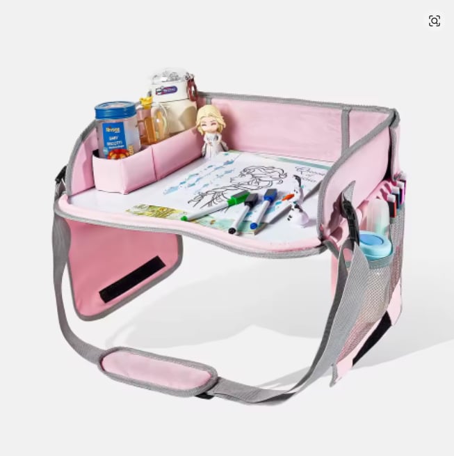 Children's portable travel car drawing board can be wiped