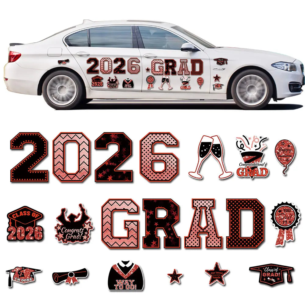 🔥20 Pcs Graduation Magnets 2026 Cruise Door Car Magnets