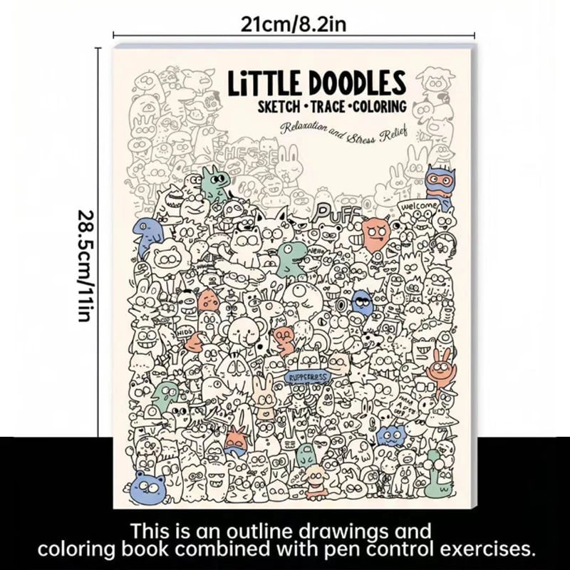 🎨 Creative Doodle Art Coloring Book