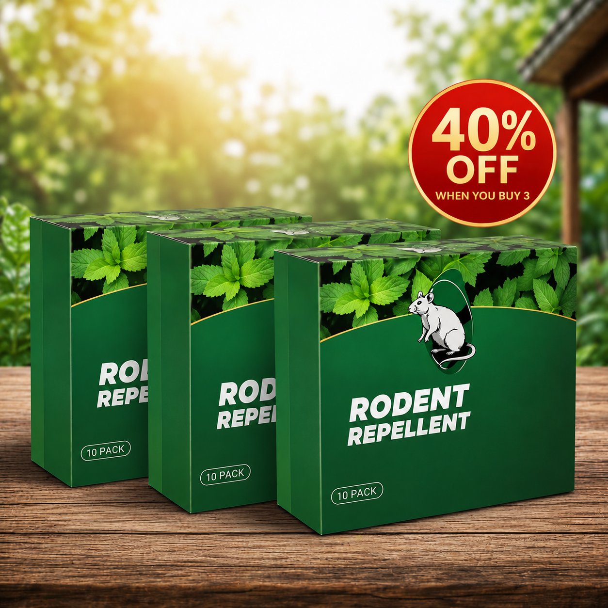💥HOT SALE 50%OFF💥🟢 Natural Peppermint Rodent Repellent Tablets – 12 Pack