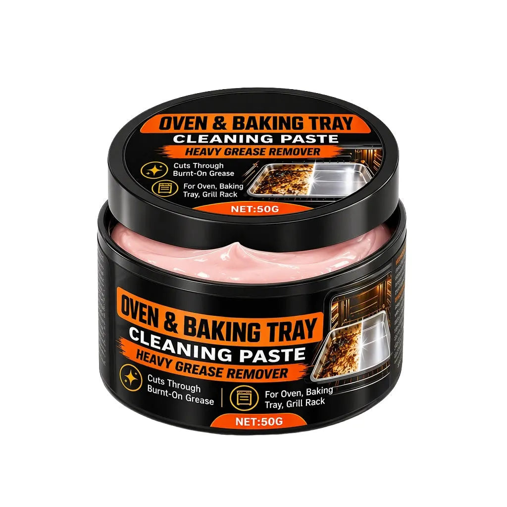 Erase Burnt Grease Instantly! Heavy-Duty Cleaning Paste