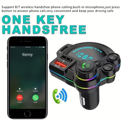 Father’s Day Gift🌹PD 30W Type-C Car Charger & Bluetooth 5.3 FM Transmitter