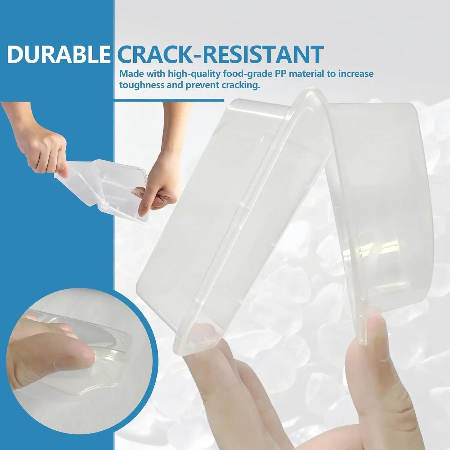 40 sets Reusable Snack Containers