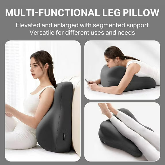 🧘‍♀️Yoga Bolster | Back & Lumbar Support Pillow: Multi-Functional Cushion🪶 | Memory Foam