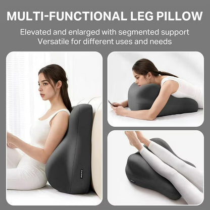 🧘‍♀️Yoga Bolster | Back & Lumbar Support Pillow: Multi-Functional Cushion🪶 | Memory Foam