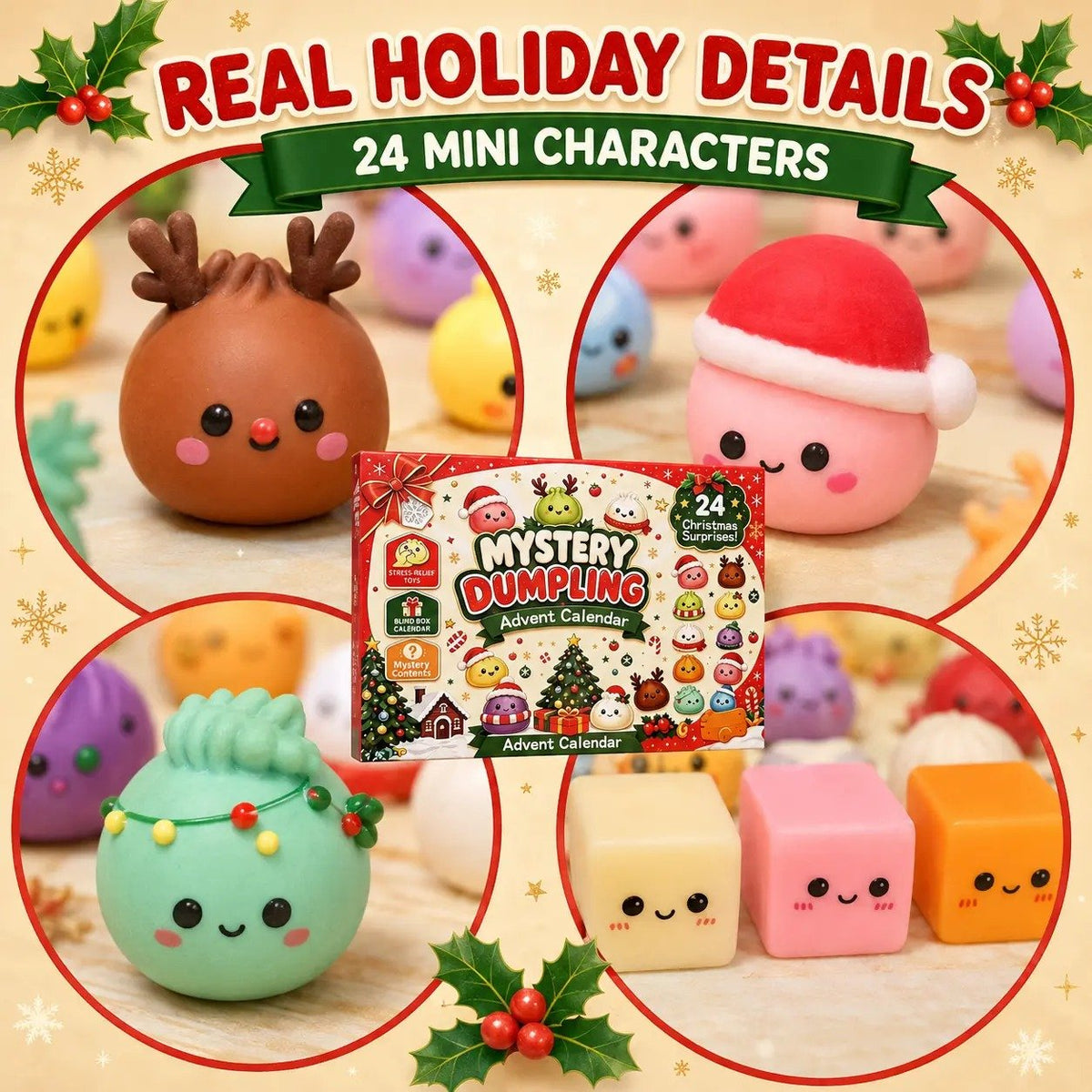 🎄✨Christmas Mini Squishies Advent Calendar 2026