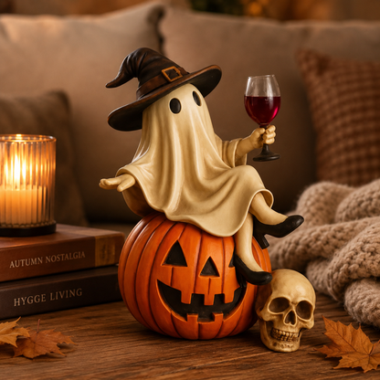 👻🍷Ghost Wine Night Halloween Decor（副本）