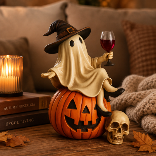 👻🍷Ghost Wine Night Halloween Decor（副本）