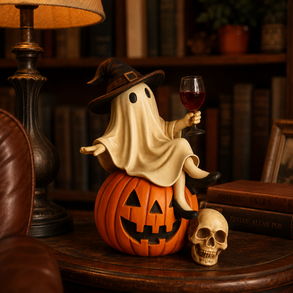 👻🍷Ghost Wine Night Halloween Decor（副本）