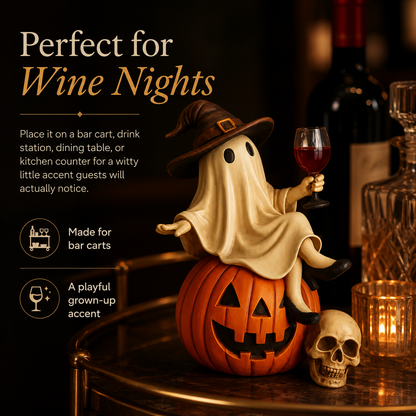 👻🍷Ghost Wine Night Halloween Decor（副本）