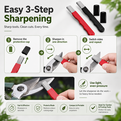 Professional 3-in-1 Knife Sharpener — Restore Any Blade in 10 Seconds