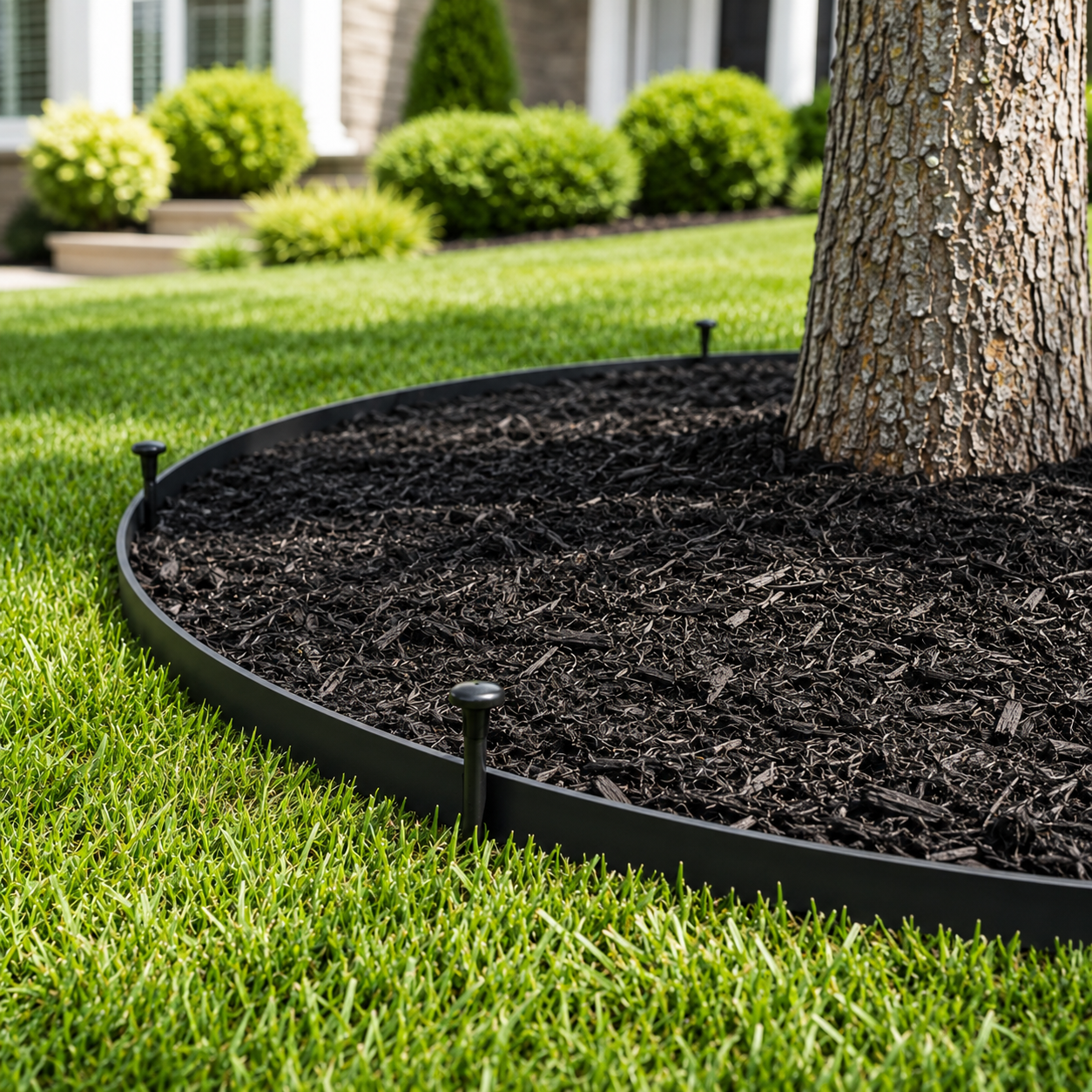 No-Dig Flexible Landscape Edging Kit