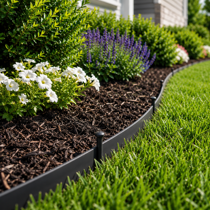 No-Dig Flexible Landscape Edging Kit