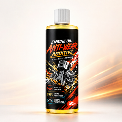 🚗⚙️ Anti-Wear Engine Oil Additive | Friction Reduction & Engine Protection 🔥🛡️
