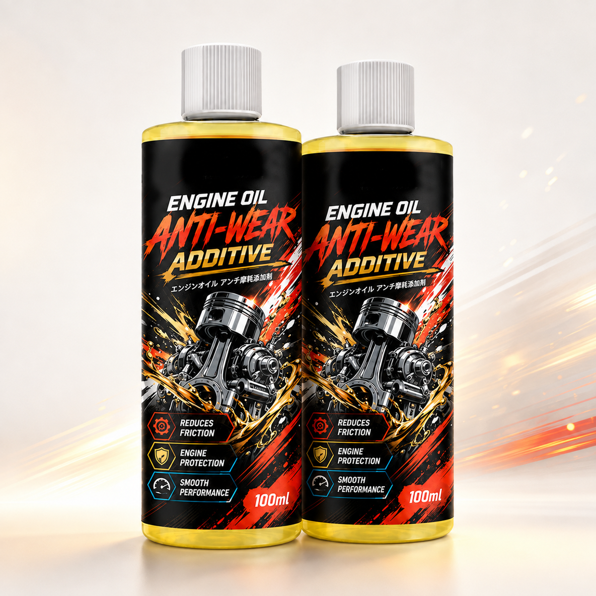 🚗⚙️ Anti-Wear Engine Oil Additive | Friction Reduction & Engine Protection 🔥🛡️