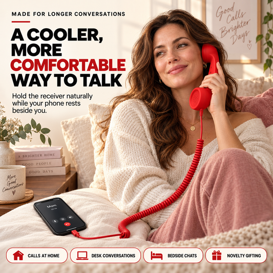☎️ Retro telephone handset with Type-C interface 📞