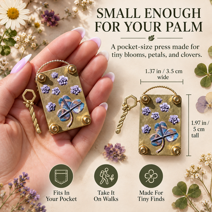 🌼 50% OFF Today! Mini Flower Press Keepsake for Tiny Blooms & Petals