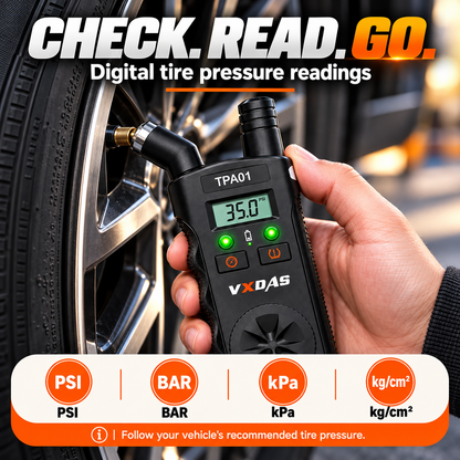 🔧2-in-1 TPMS Relearn Tool with Digital Tire Pressure Check