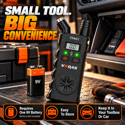 🔧2-in-1 TPMS Relearn Tool with Digital Tire Pressure Check