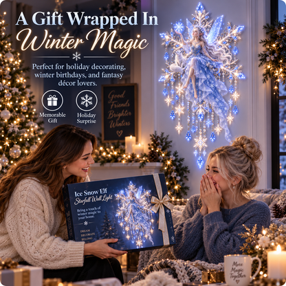 ❄️Ice Snow Elf Starfall Wall Light