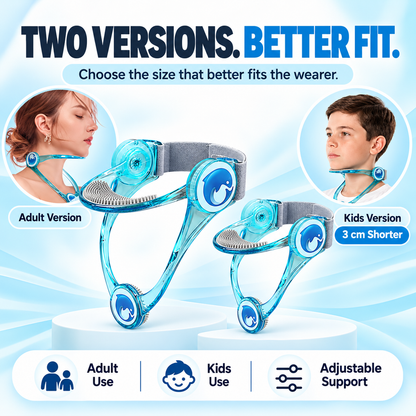 Adjustable Neck Support Brace for Preventing Head-Down Posture