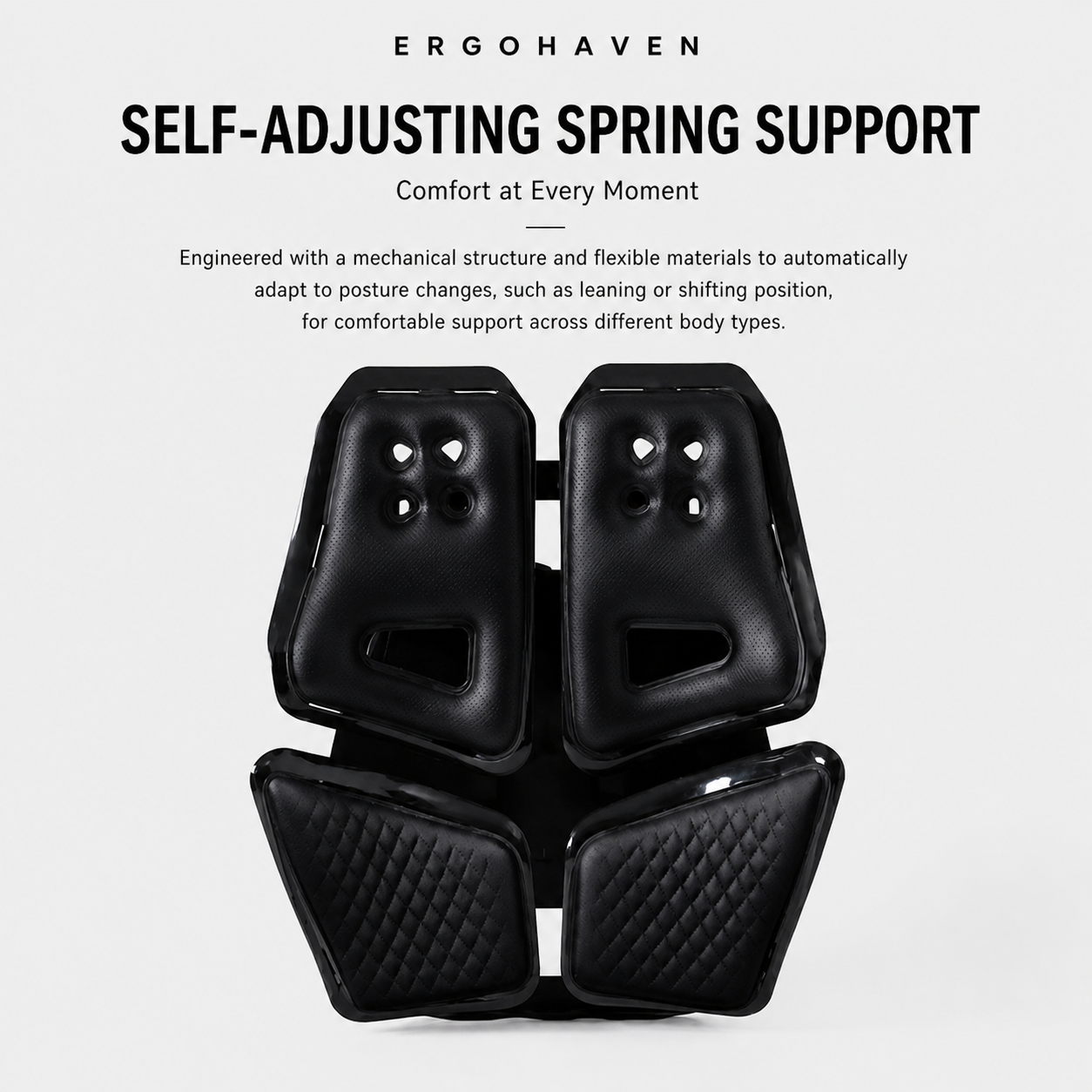 ErgoHaven 4-Zone Car Lumbar Support