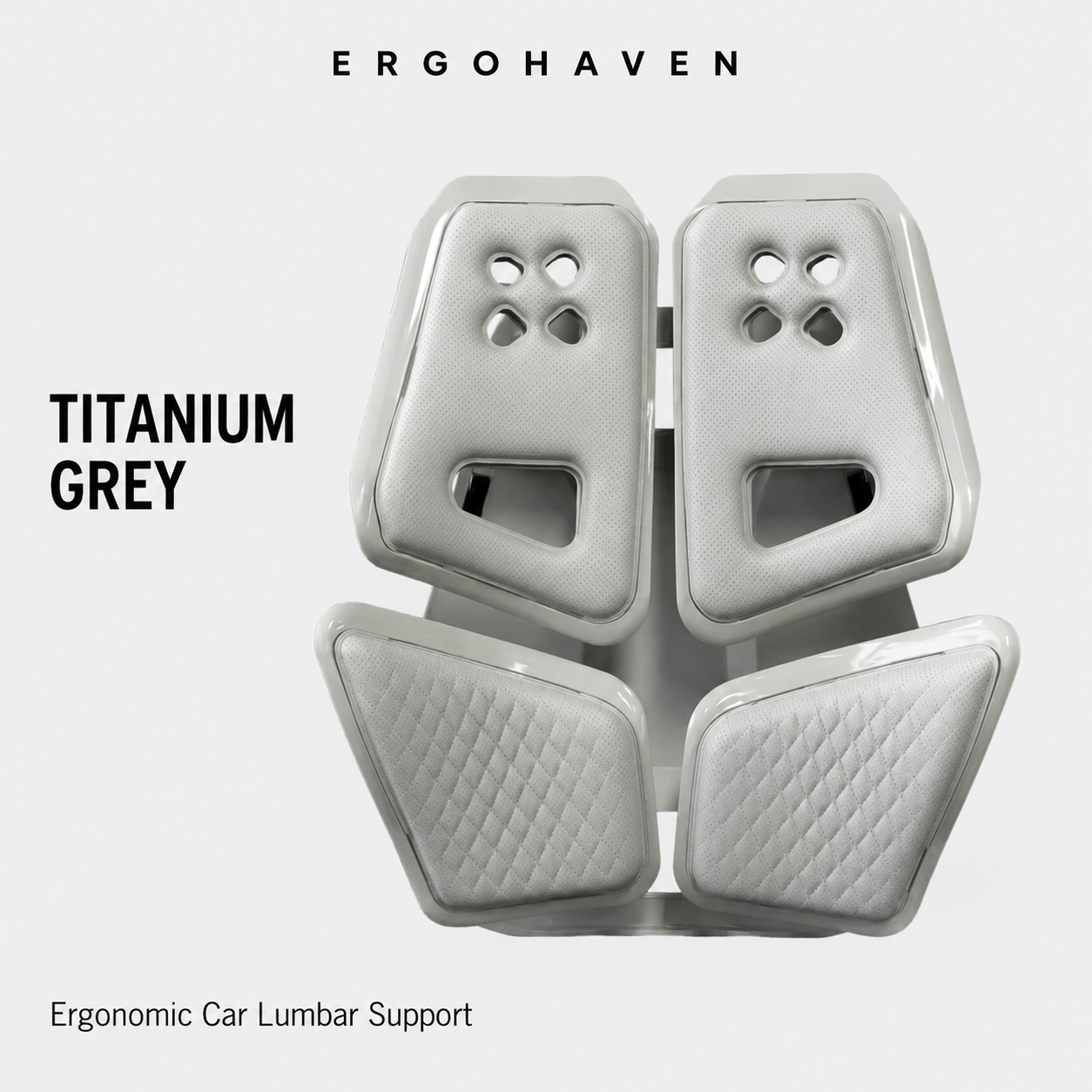 ErgoHaven 4-Zone Car Lumbar Support