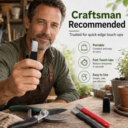 Professional 3-in-1 Knife Sharpener — Restore Any Blade in 10 Seconds