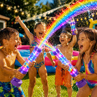 Turn Every Backyard Into a Rainbow Light Show💦