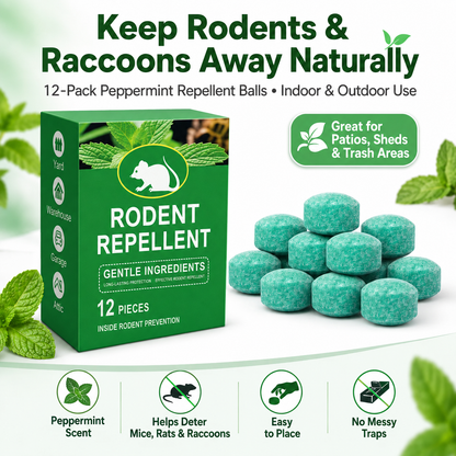 🔥50% OFF Today!🔥Popular & Trusted Peppermint Oil Repellent!Fast-acting🔥